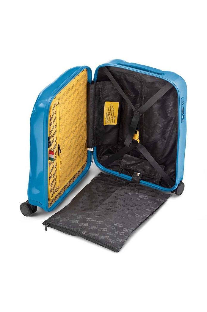 Kufr Crash Baggage TONE ON TONE Small size 55x40x22 cm CB191 modrá