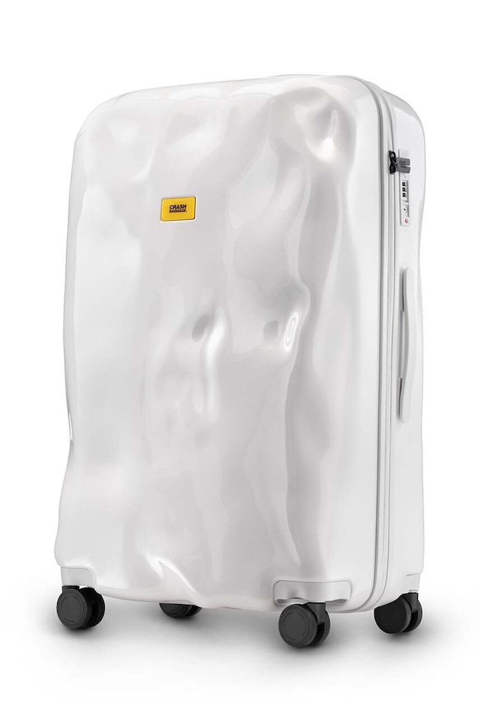 Crash Baggage walizka TONE ON TONE Large size 79x50x30 cm CB193 biały AA00