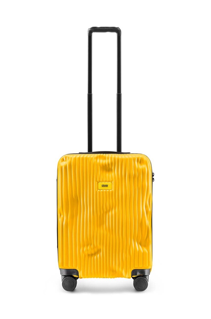 Валіза Crash Baggage STRIPE 55x36x20 см синтетичний жовтий CB151