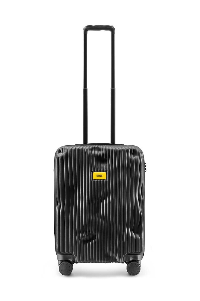 Kufr Crash Baggage STRIPE Small Size 55x40x22 cm hladký černá CB151