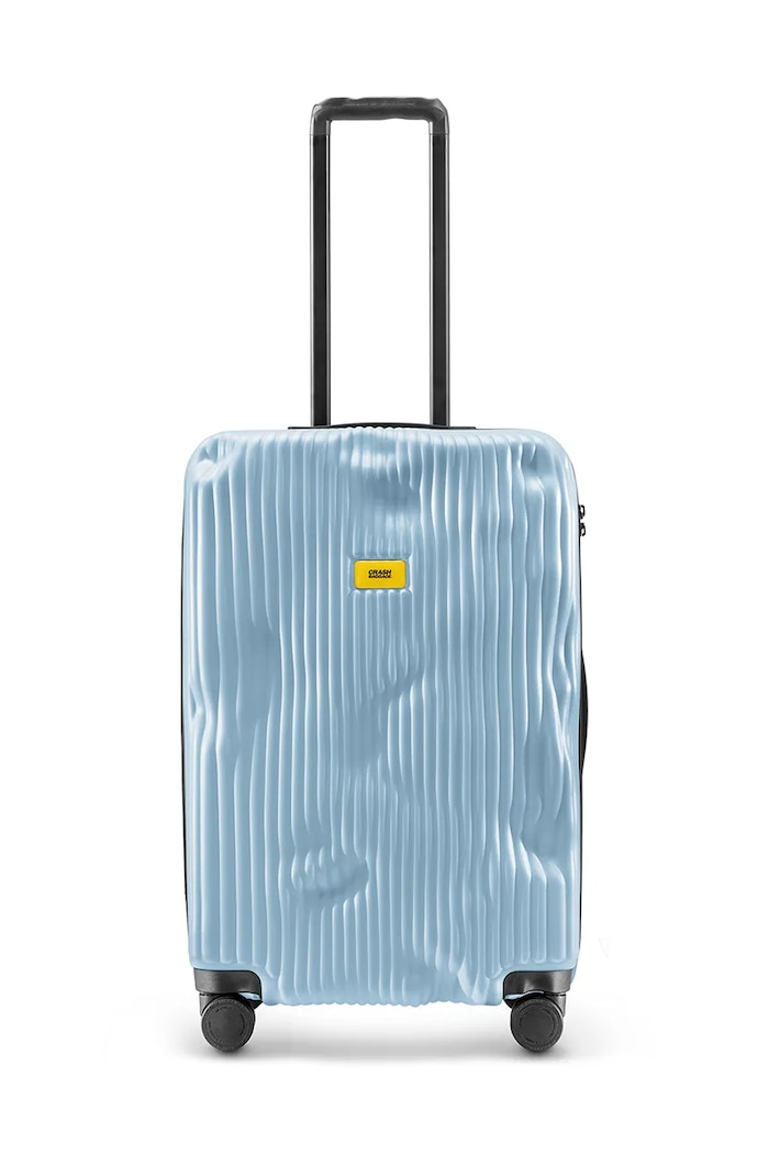 Kufr Crash Baggage STRIPE Medium size 68x45x26 cm vejde se A4 modrá CB152