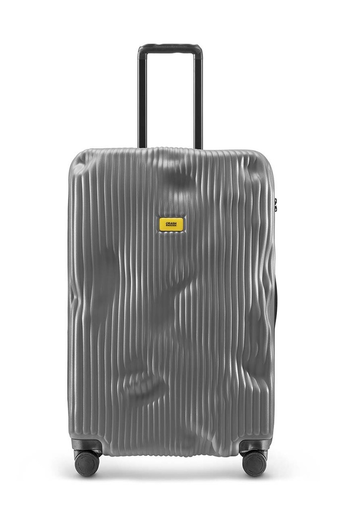Kufr Crash Baggage STRIPE Large Size 79x50x30 cm hladký šedá CB153