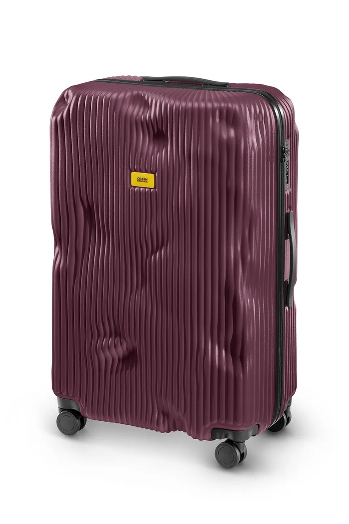Crash Baggage Walizka twarda STRIPE Large size 79x50x30 cm CB153 bordowy AA00