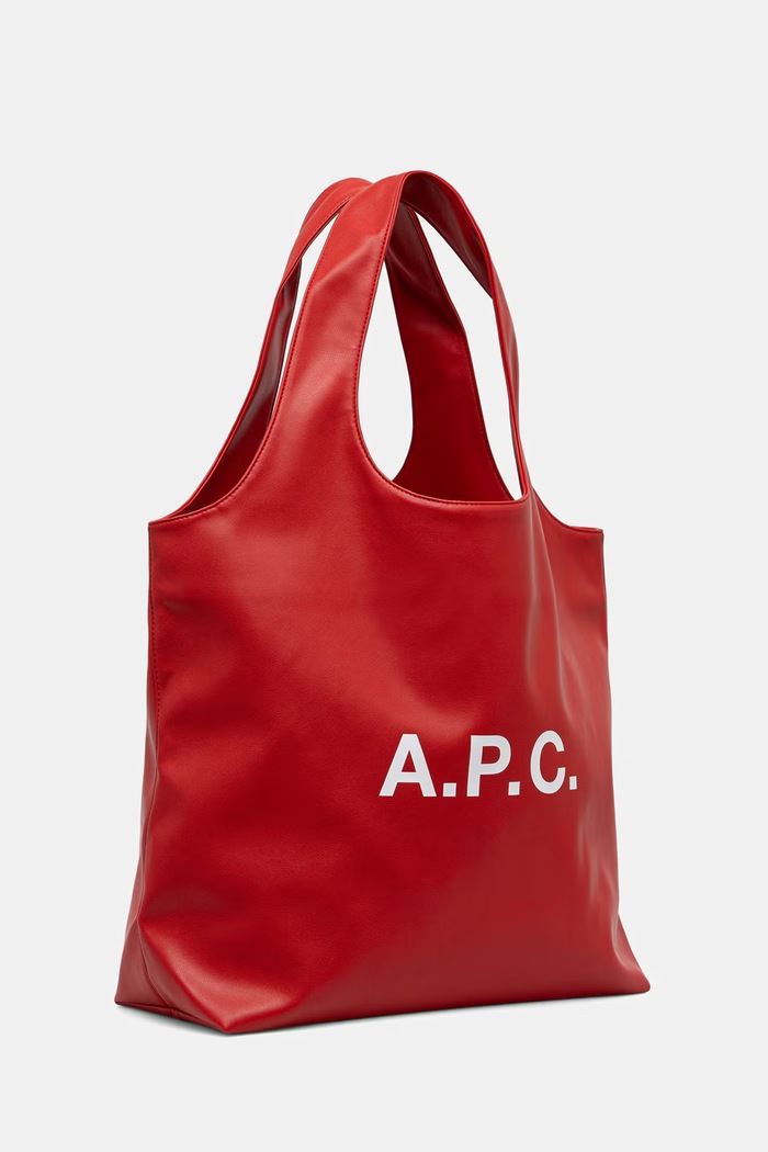 A.P.C. сумка из искусственной кожи tote ninon PUAAT.M61565 красный SS26