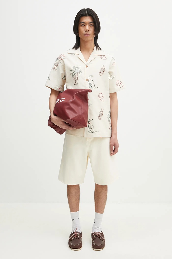 A.P.C. tote ninon bag imitation leather PUAAT.M61565