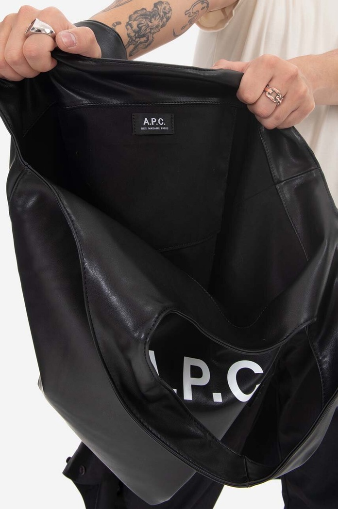 A.P.C. taška z imitace kůže tote ninon PUAAT.M61565