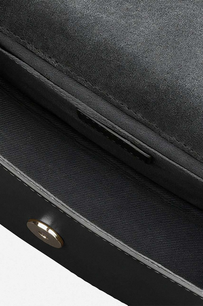 A.P.C. leather handbag Geneve Mini black PXAWV.F61415