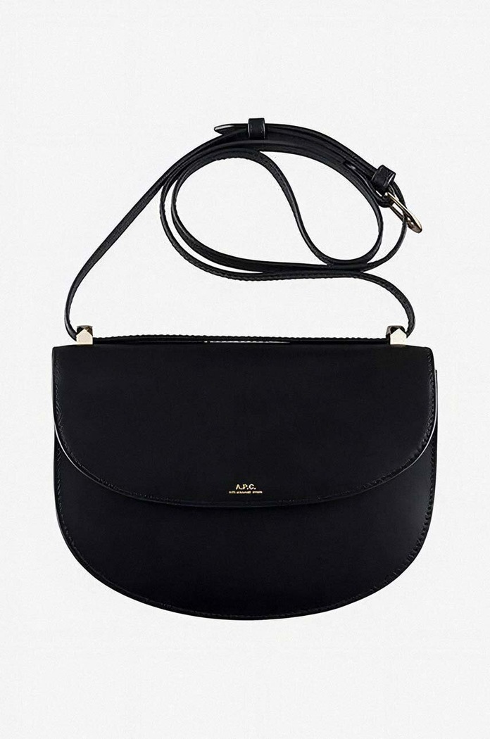 A.P.C. handbag Sac Geneve PXAWV-F61161 BLACK non-detachable strap black PXAWV.F61161