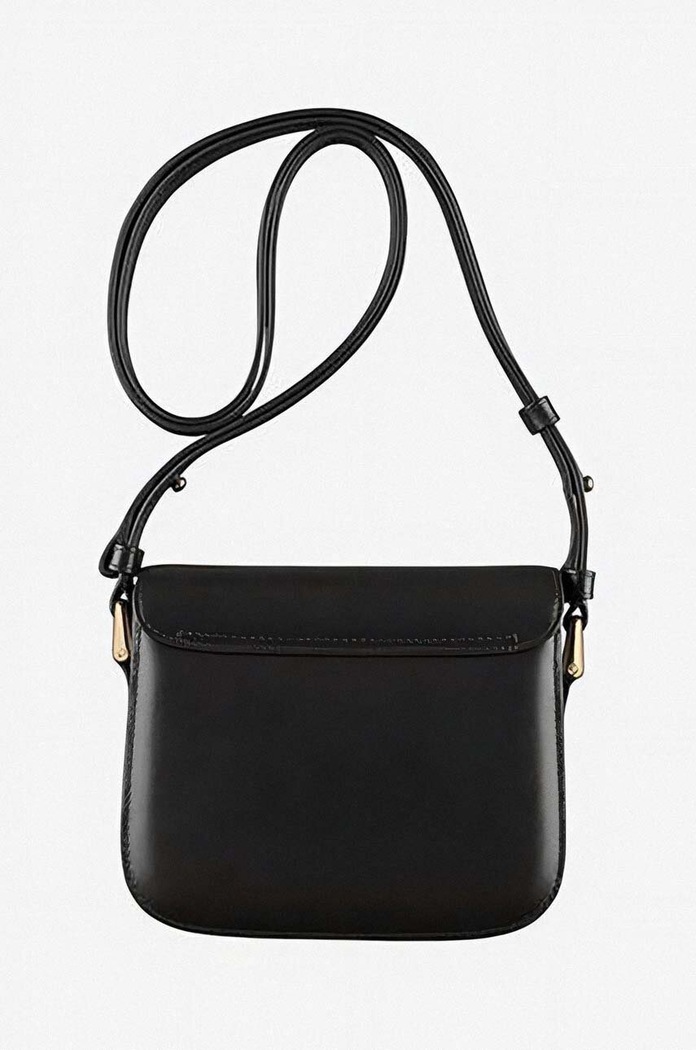 Doplnky Kožená kabelka A.P.C. Sac Grace Mini PXBMW.F61515 čierna