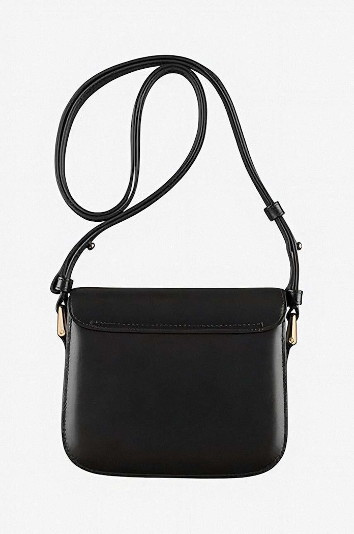Doplnky Kožená kabelka A.P.C. Sac Grace Mini PXBMW.F61515 čierna