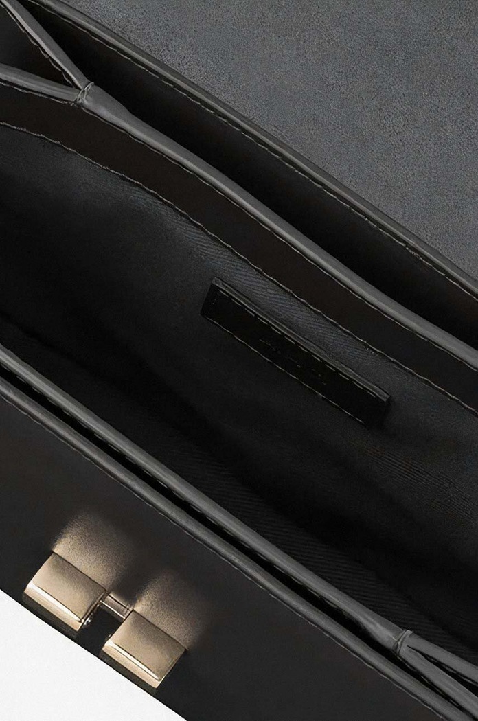 Kožená kabelka A.P.C. Sac Grace Mini PXBMW.F61515 čierna