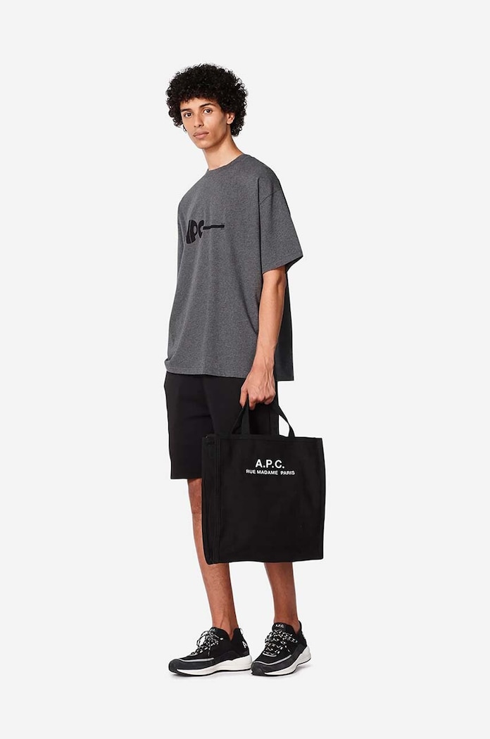 A.P.C. bag A.P.C. Cabas Recuperation CODBM.H61318 black AW24