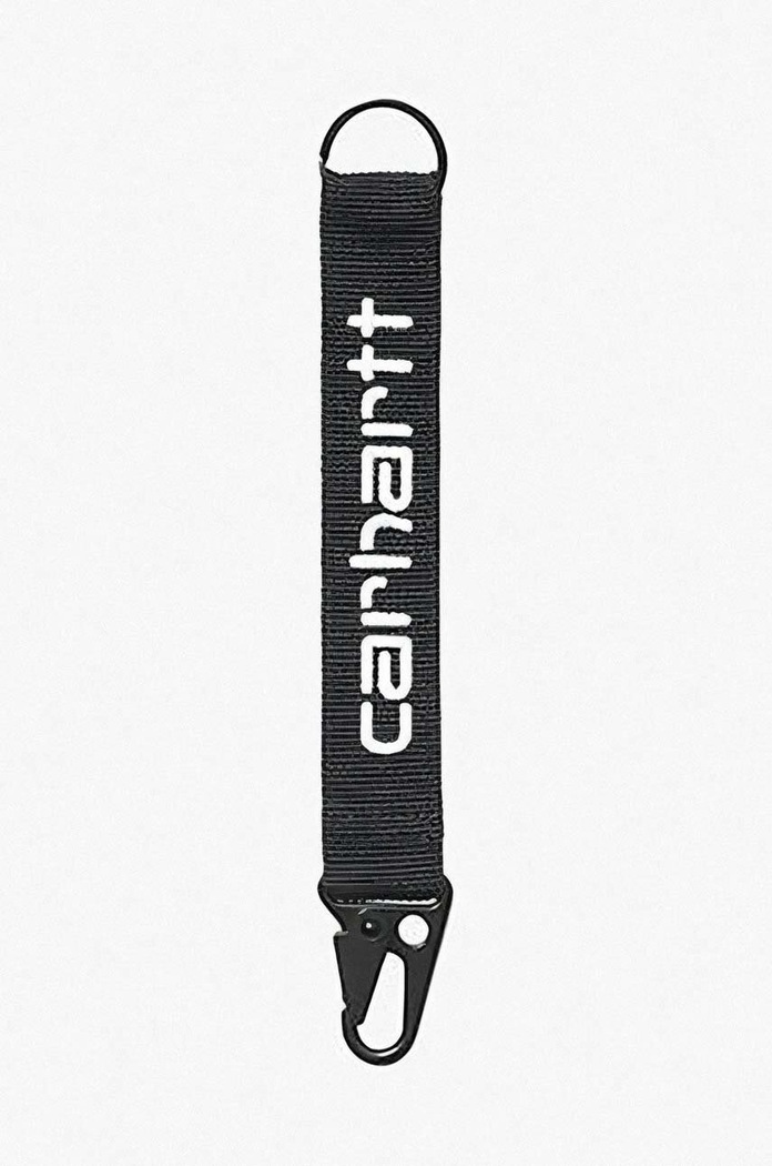 Брелок Carhartt WIP I027773.BLACK.WHIT чёрный AA00