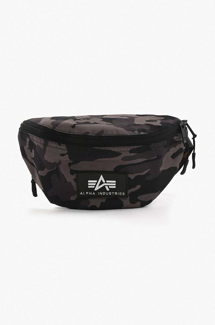 Alpha Industries waist pack textile gray 198912.125