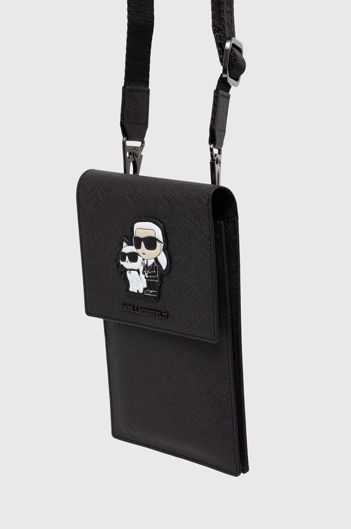 Karl Lagerfeld telefontok tok telefonhoz fekete KLWBSAKCPMK