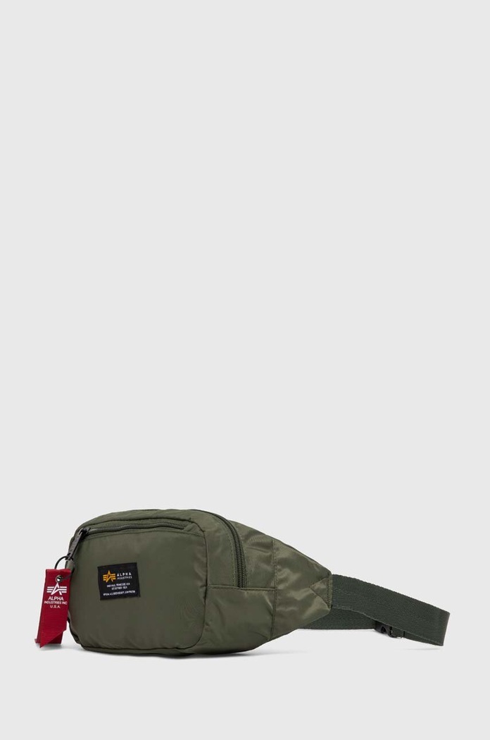 Сумка на пояс Alpha Industries 196923 зелёный AA00