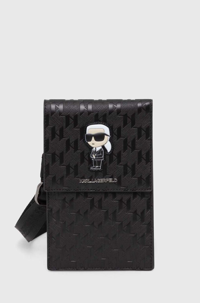 Karl Lagerfeld carcasa de telefon pentru telefon negru KLWBSAKHPKK