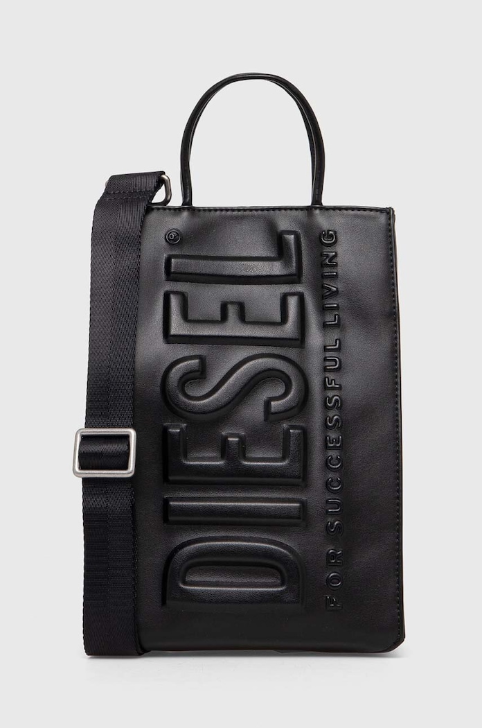 Сумка Diesel синтетический чёрный X09928.P5184