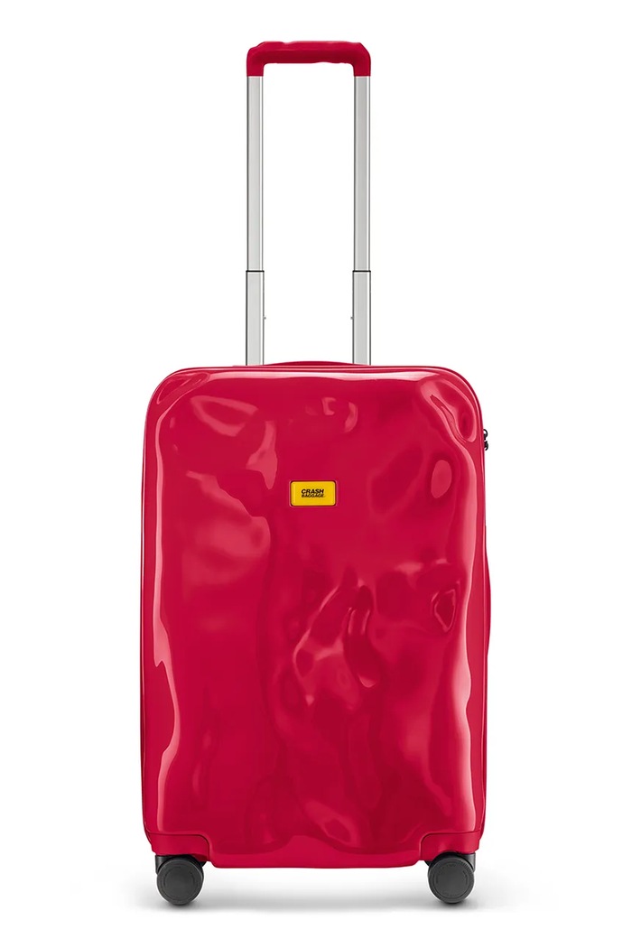 Crash Baggage valiză TONE ON TONE Medium size 68x45x26 cm uni rosu CB192