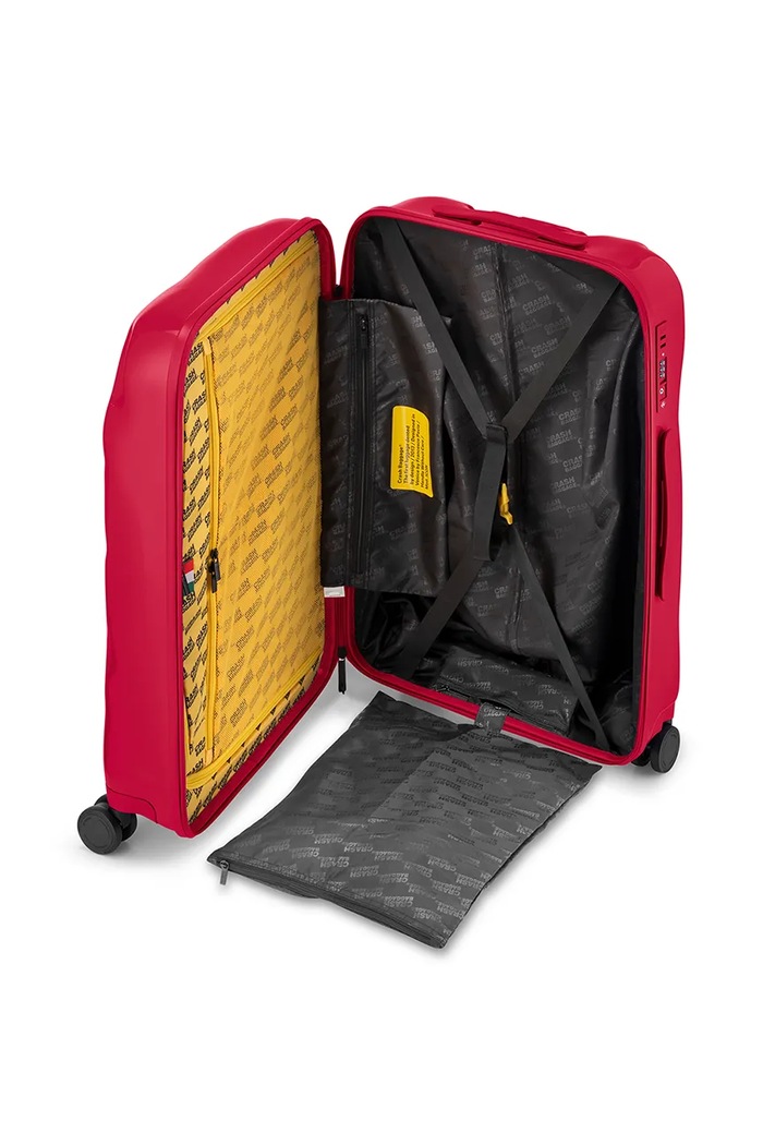 Crash Baggage valiză TONE ON TONE Medium size 68x45x26 cm rosu CB192