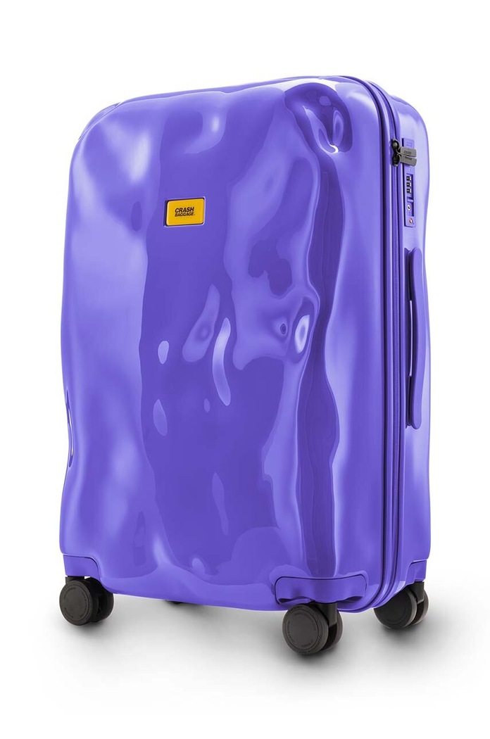Crash Baggage walizka TONE ON TONE Medium size 68x45x26 cm CB192 fioletowy AA00