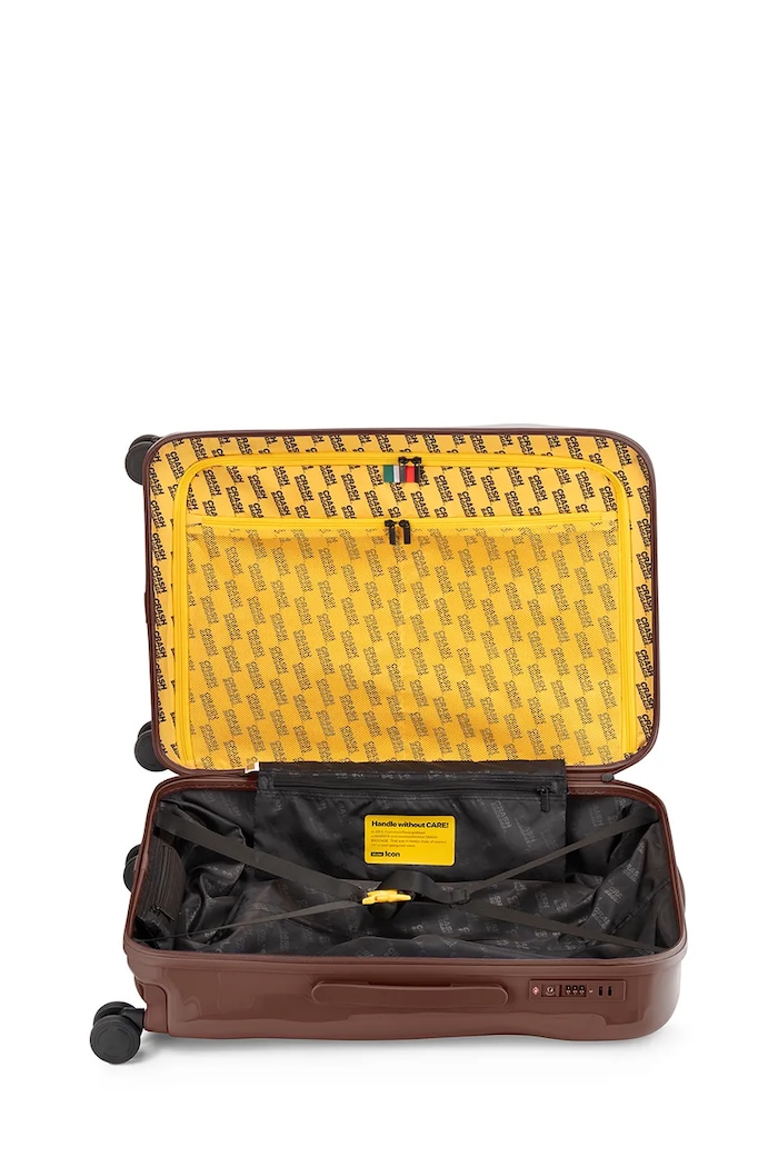 Crash Baggage walizka TONE ON TONE Medium size 68x45x26 cm CB192 brązowy
