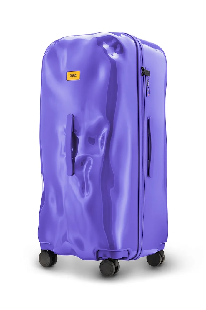 Doplnky Crash Baggage kufor TRUNK Large size 80x38x40 cm CB169 fialová