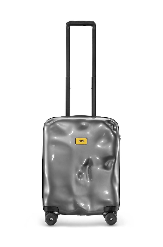 Crash Baggage skořepinový kufr LUNAR Small size 55x40x22 cm hladký stříbrná CB231