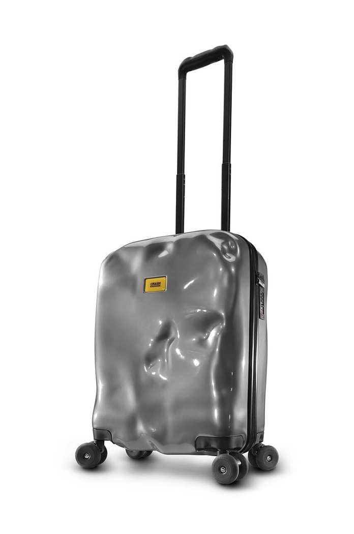 Doplňky Crash Baggage skořepinový kufr LUNAR Small size 55x40x22 cm CB231 stříbrná