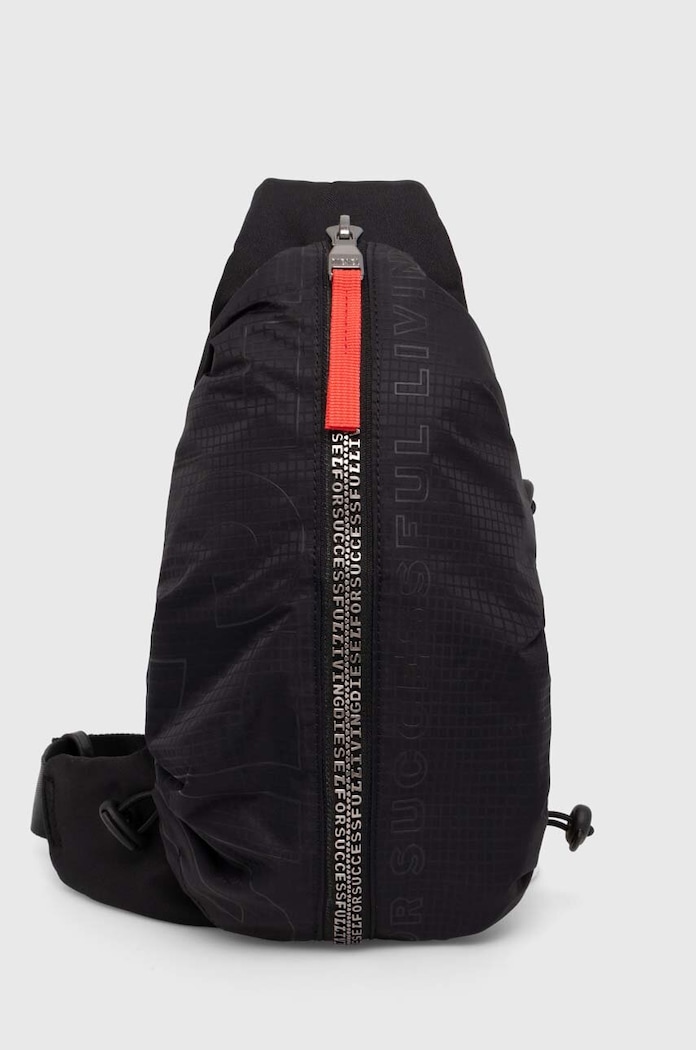 Ľadvinka Diesel ZIP-D CROSSBODY X potlač čierna X10054.P6872