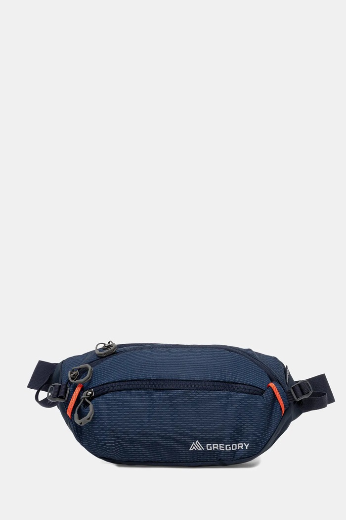 Ľadvinka Gregory Nano vzorovaný tmavomodrá NANO.WAISTPACK