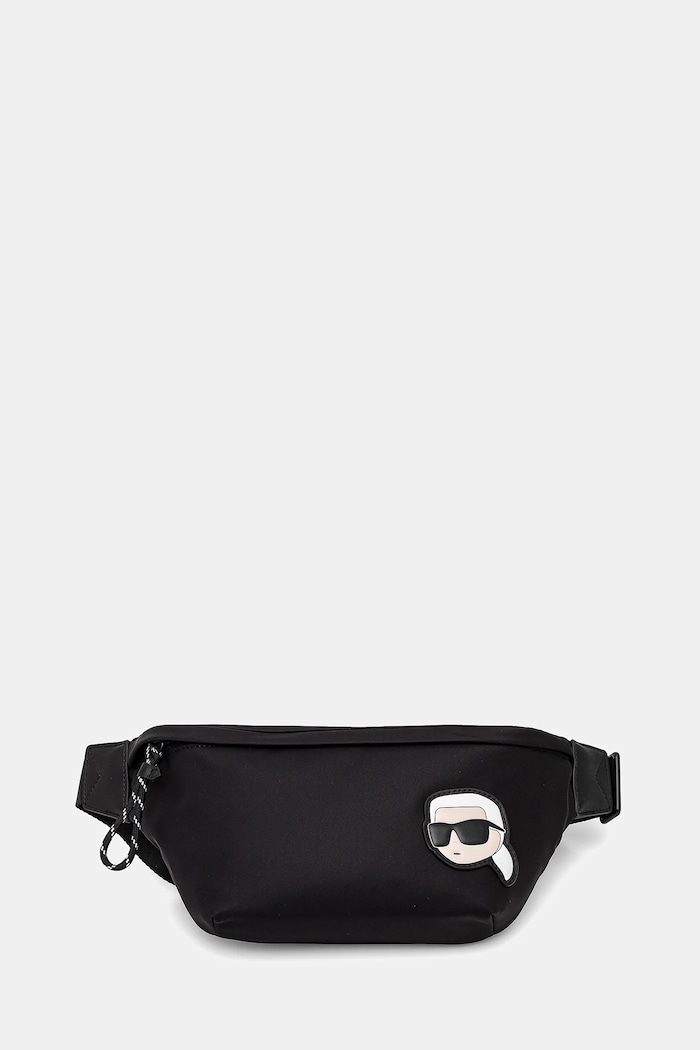 Karl Lagerfeld nerka K/IKON tekstylny czarny A1M30074