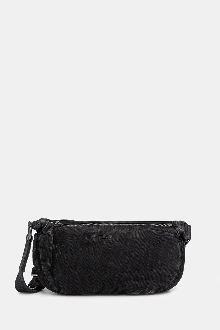 Diesel saszetka RAVE RAVE CROSSBODY X cross bo nie mieści A4 czarny X10277.P4485