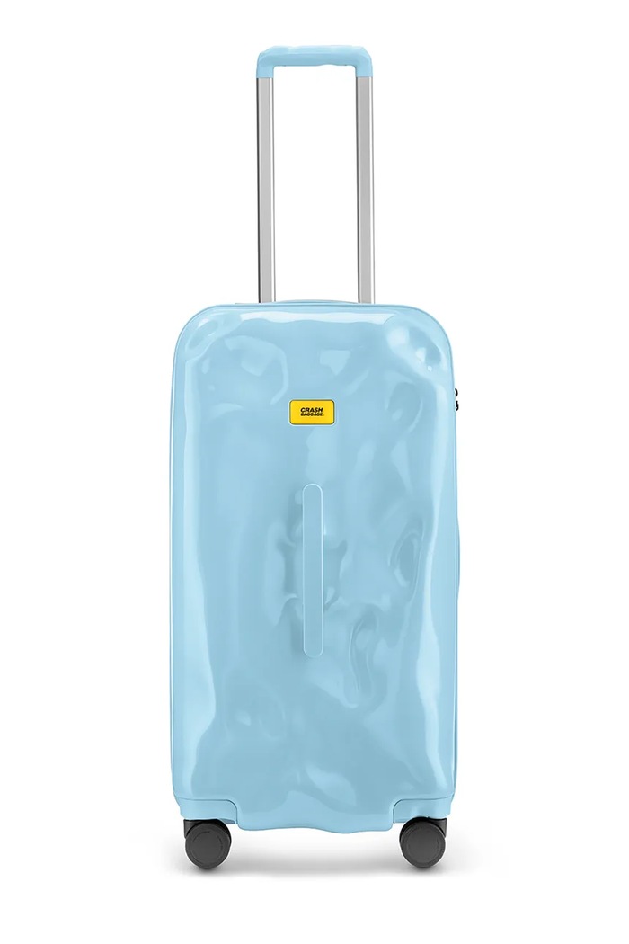 Crash Baggage walizka TRUNK Medium size 36x35x72 cm niebieski CB168