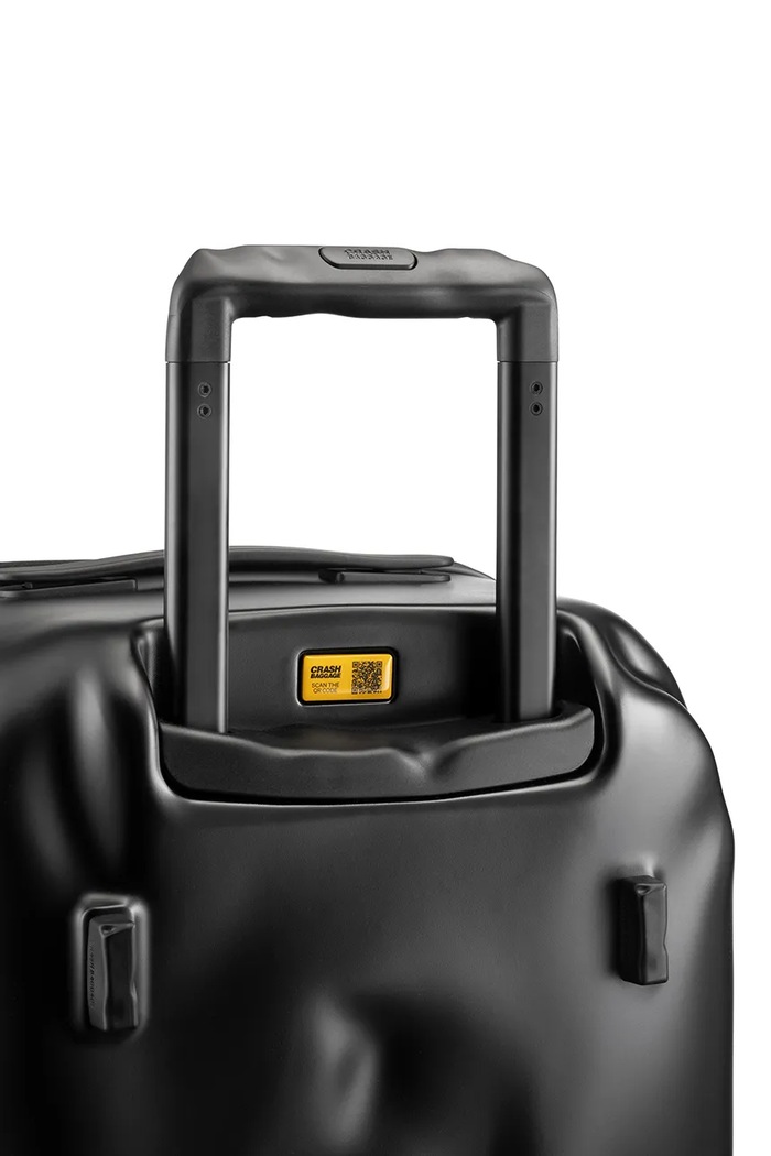 Crash Baggage bőrönd TRUNK 36x35x72 cm CB168 fekete