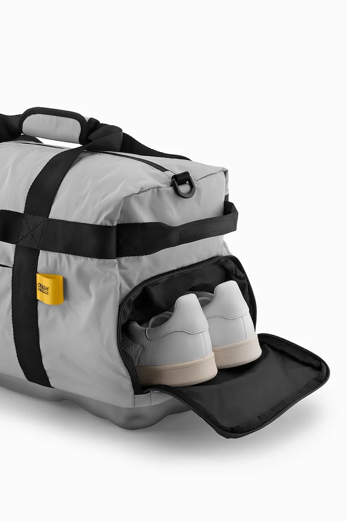Crash Baggage τσάντα HARD WEEKENDER 30x49x23 cm CB316 ασημί