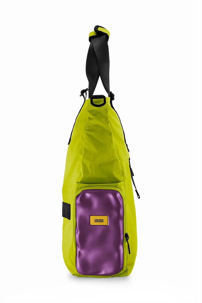 Crash Baggage geantă SOFT SIDE TOTE BAG 42x45x12 cm CB325 verde AA00
