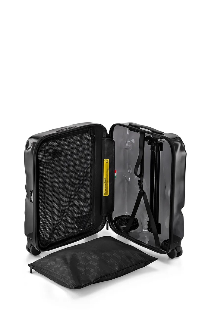 Crash Baggage valiză pentru cabină CABIN Small size 55x40x20 cm negru CB401
