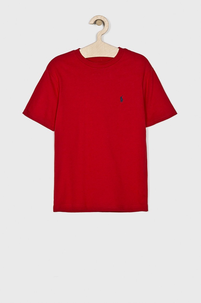 Polo Ralph Lauren - T-shirt dziecięcy 134-176 cm 323674984004 bawełna czerwony 323674984004