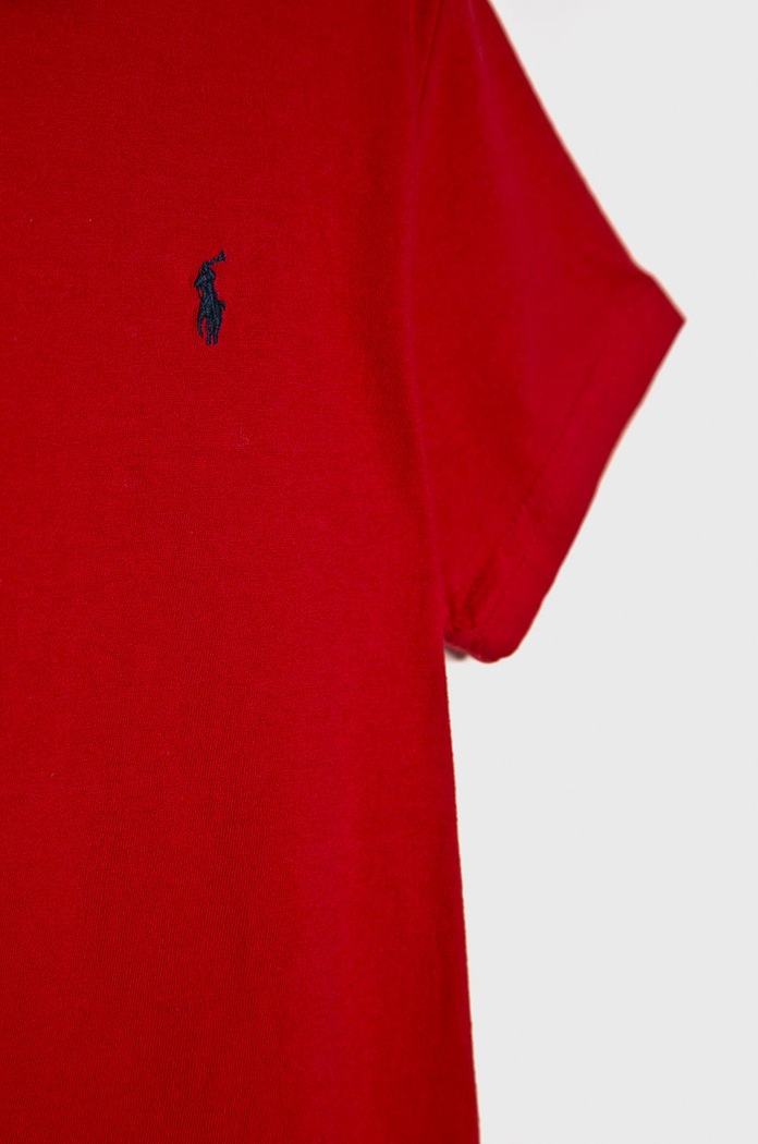 Chłopiec Polo Ralph Lauren T-shirt dziecięcy 110-128 cm 322674984004 322674984004 czerwony