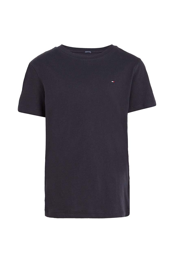Dětské tričko Tommy Hilfiger 74-176 cm KB0KB04140 námořnická modř AA00