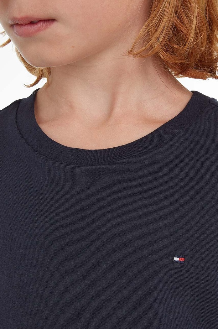 Dětské tričko Tommy Hilfiger 74-176 cm KB0KB04140 námořnická modř