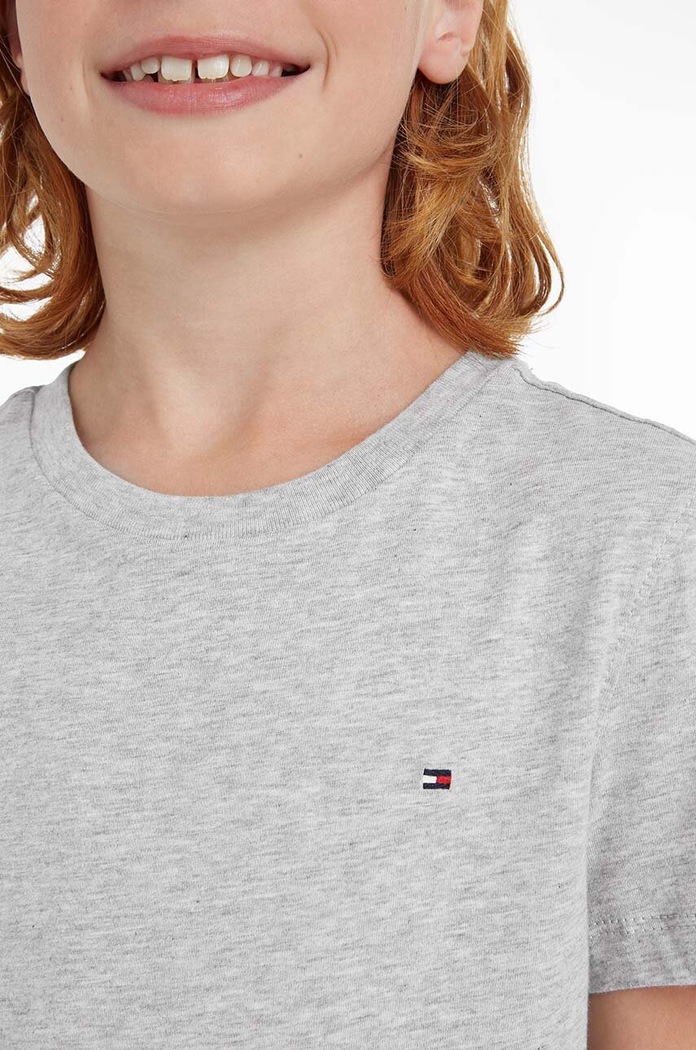 Tommy Hilfiger - Detské tričko 74-176 cm KB0KB04140 sivá