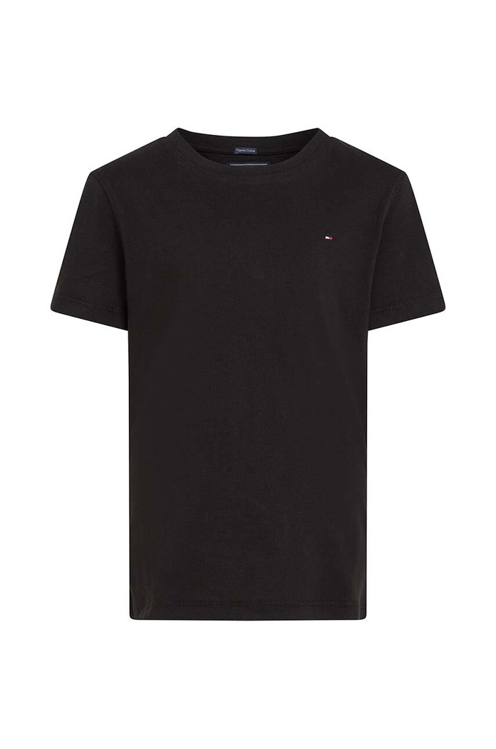 Dětské tričko Tommy Hilfiger 74-176 cm KB0KB04140 černá AA00