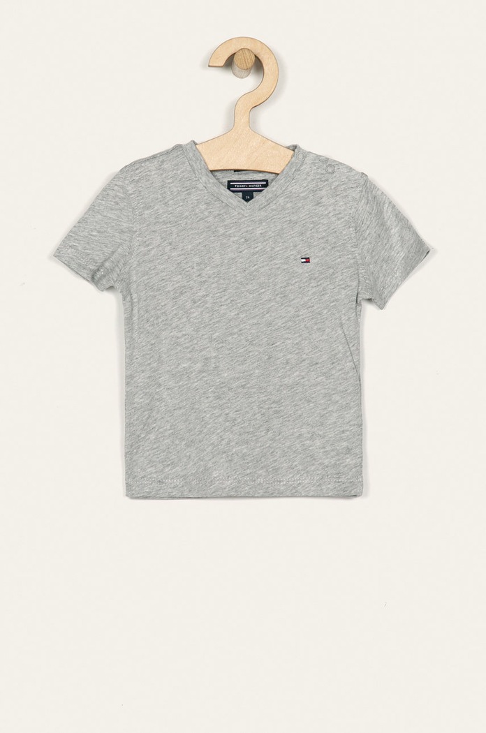 Tommy Hilfiger - Gyerek póló 74-176 cm pamut szürke KB0KB04142