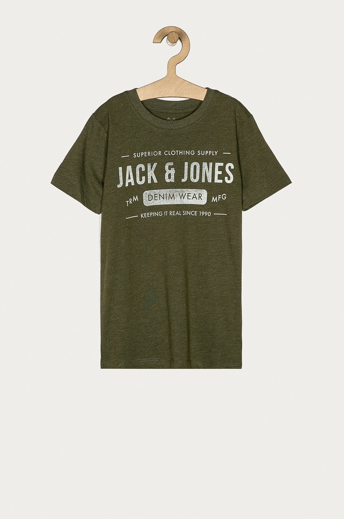 Jack & Jones Tricou copii 128-176 cm verde 12158416