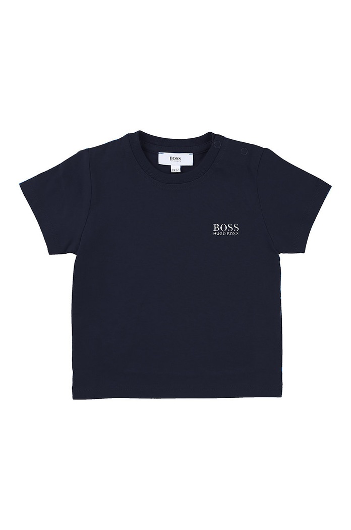 Boss - Detské tričko 62-98 cm bavlna tmavomodrá J05P01