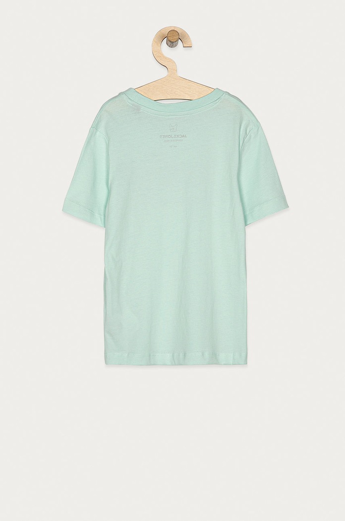 Chlapec Jack & Jones - Detské tričko 128-140 cm 12173882. tyrkysová