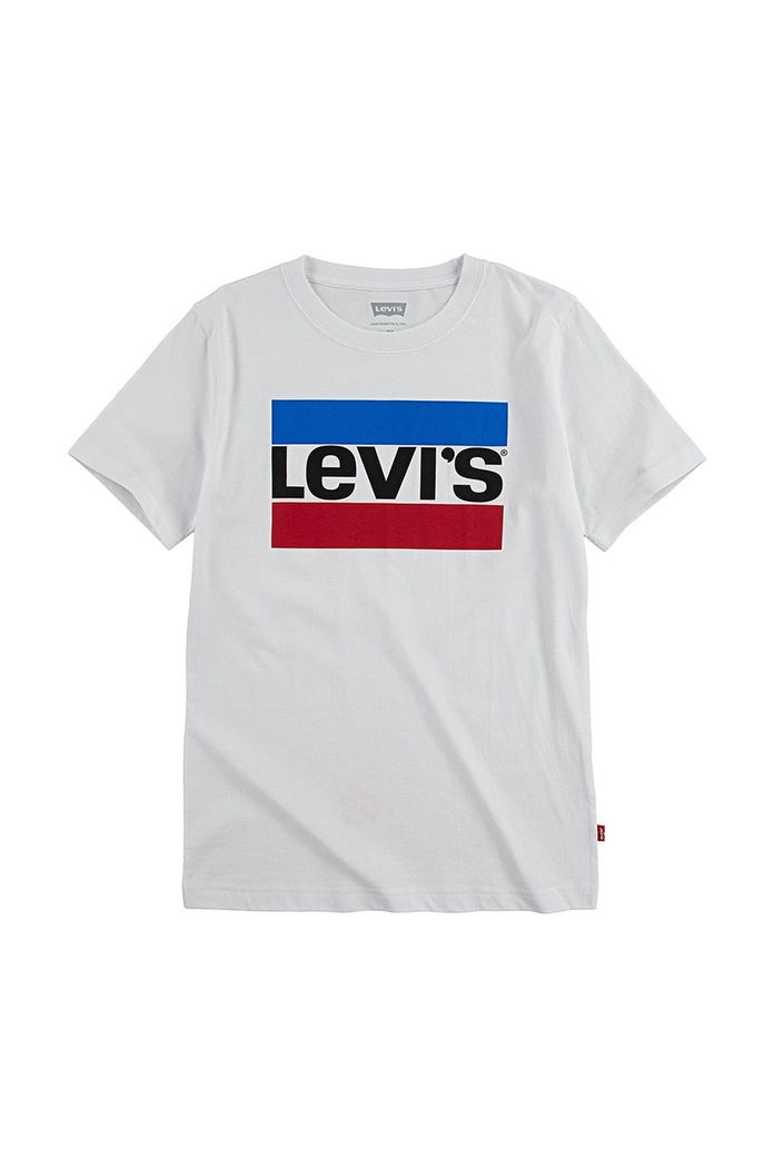 Detské tričko Levi's bavlna biela 8E8568.NOS.B