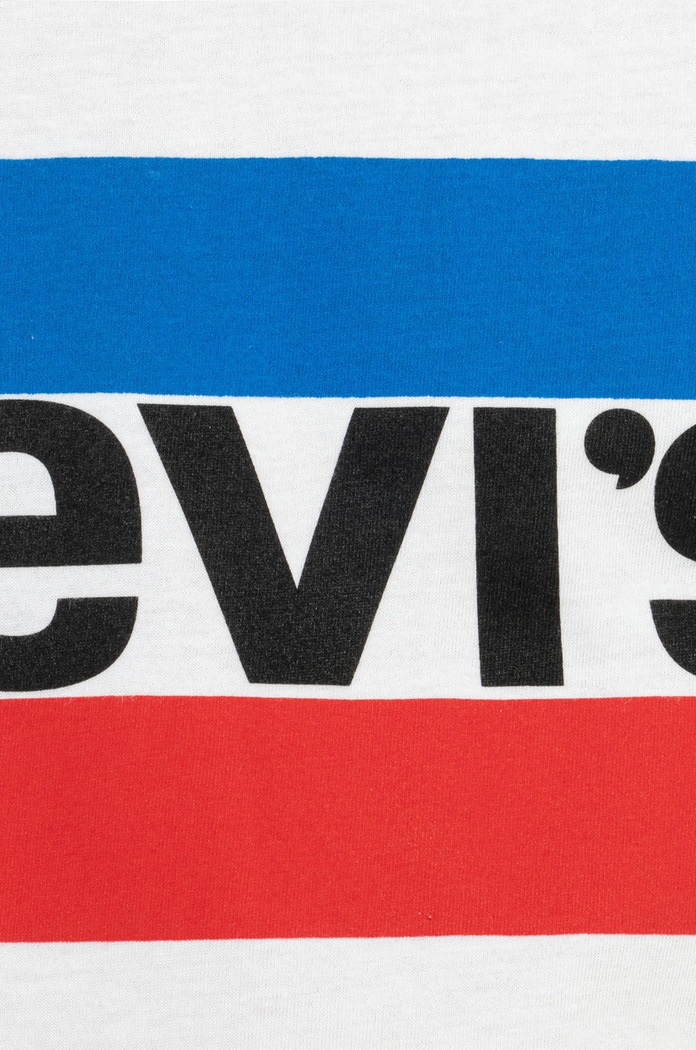 Otroški t-shirt Levi's bela 9E8568.NOS.B